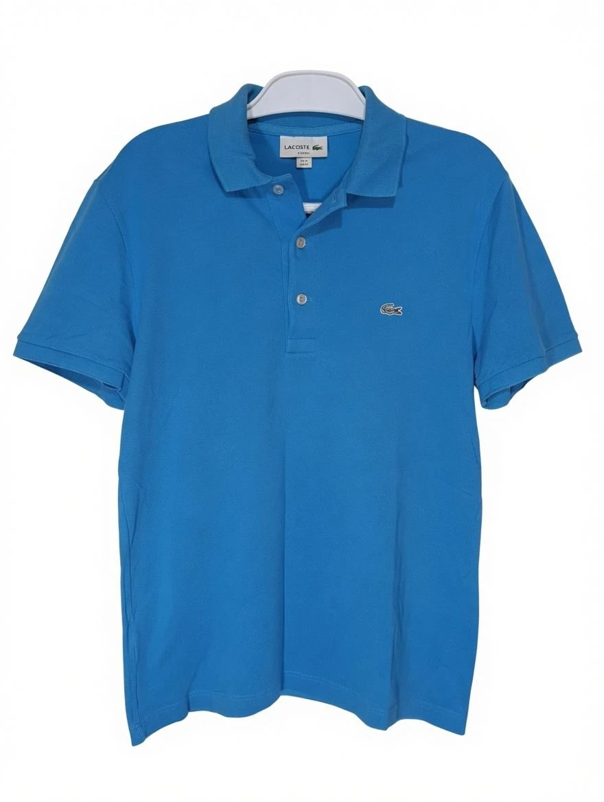 Polo Lacoste Slim Fit Bleu. R70 – photo 3